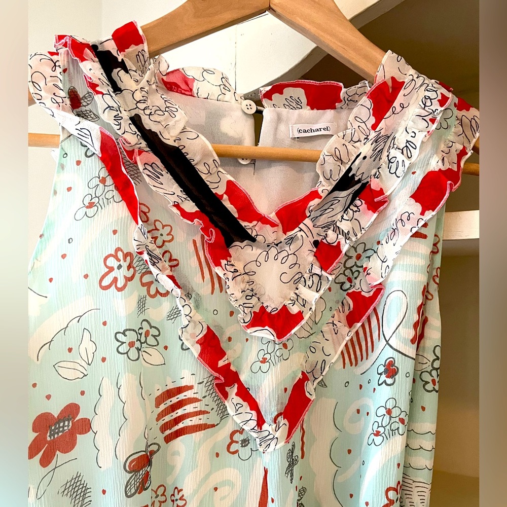 Cacharel Silk Dress